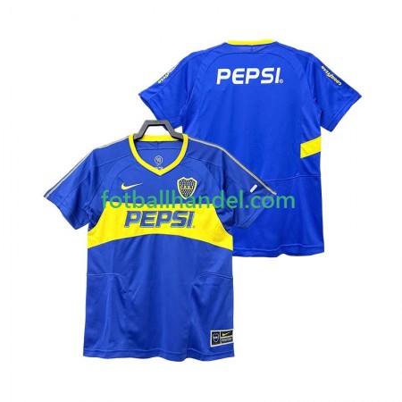 Herre Fotballdrakter CA Boca Juniors 2003 2004 Hjemme Retro Kortermet
